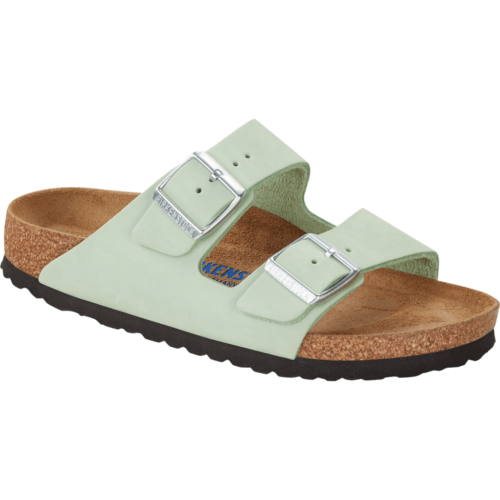 Birkenstock in der Trendfarbe lindgrün