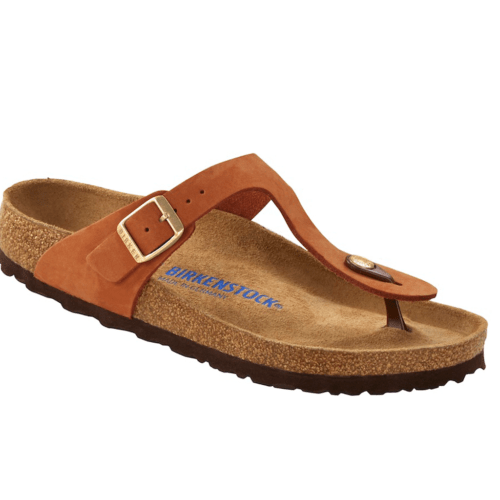 Trendfarbe Pecan - Birkenstock aus Veloursleder