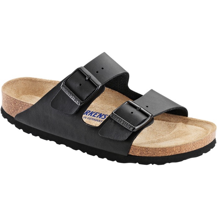Birkenstock Arizona schwarz Weichbettung