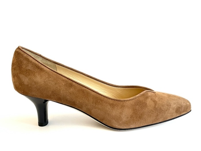 Brunate Pumps kittenheel brandy