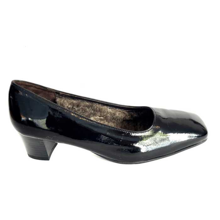 Brunate Pumps Lack schwarz