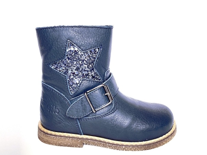 clic Stiefelette blau