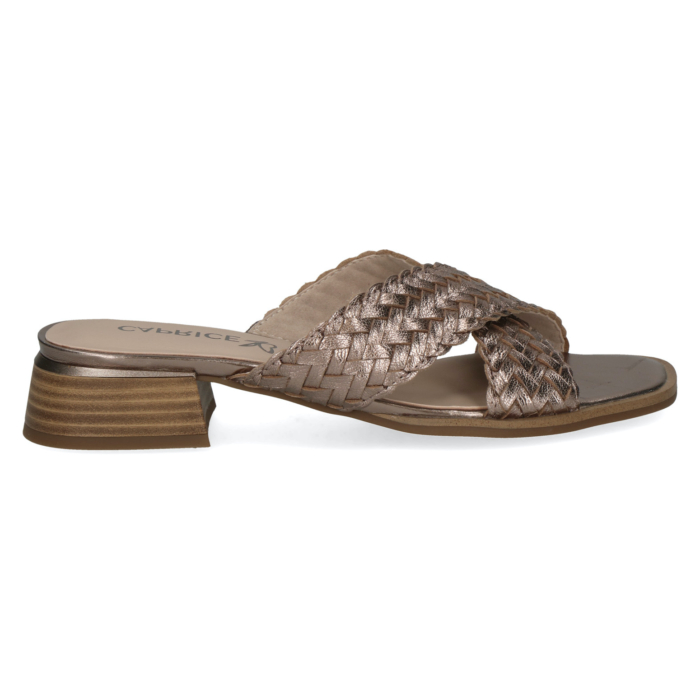 Caprice Pantolette taupemetallic