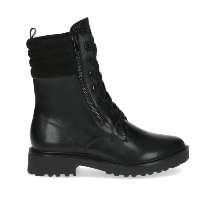 Caprice Schnürstiefelette schwarz