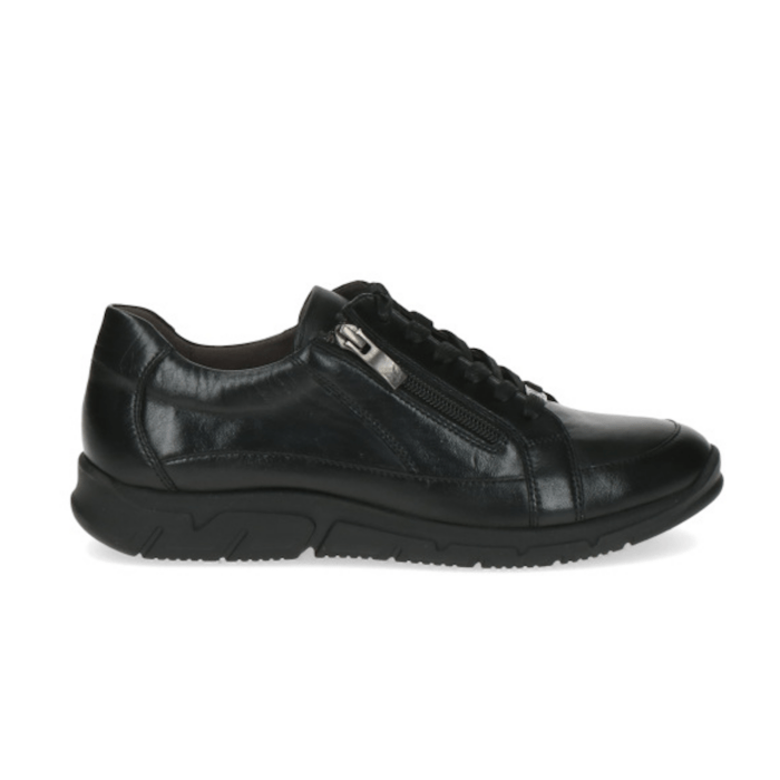 Caprice Sneaker schwarz Reißverschluss