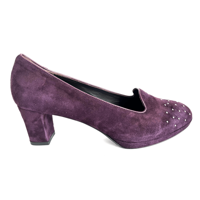 Cinzia Valle Loaferpumps lila