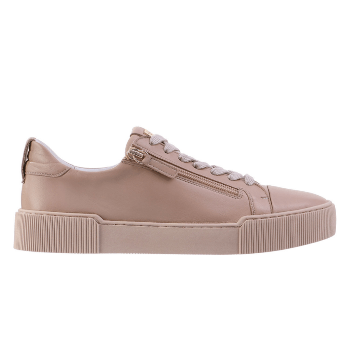 Högl Sneaker Glattleder cappuccino
