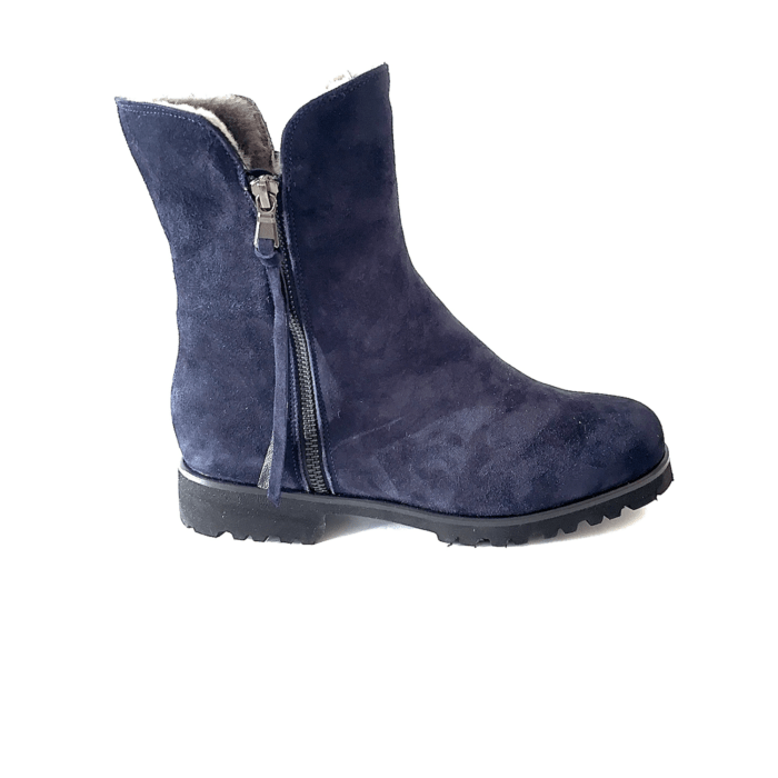 Luca Grossi Stiefelette marine