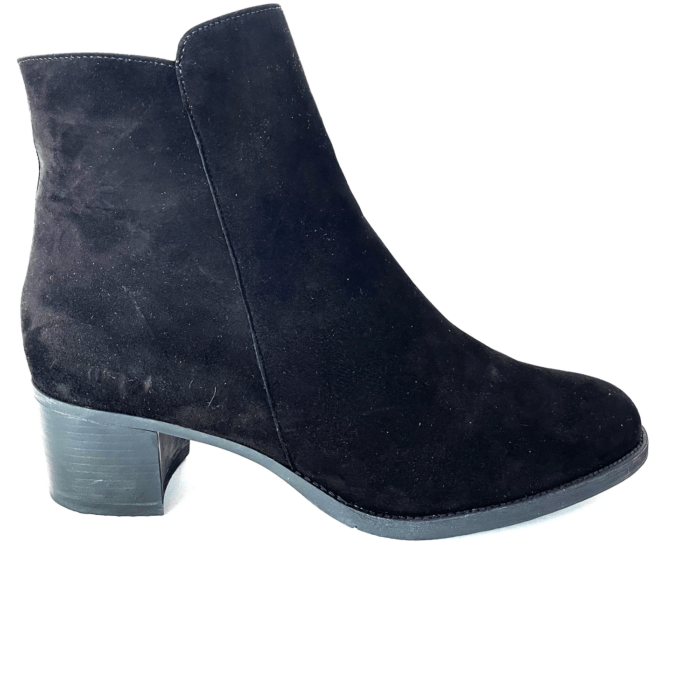 Piesanto Stiefelette schwarz Blockabsatz