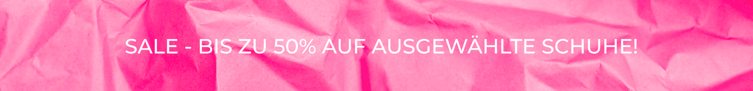 Sale - 50% auf Schuhe aller Marken