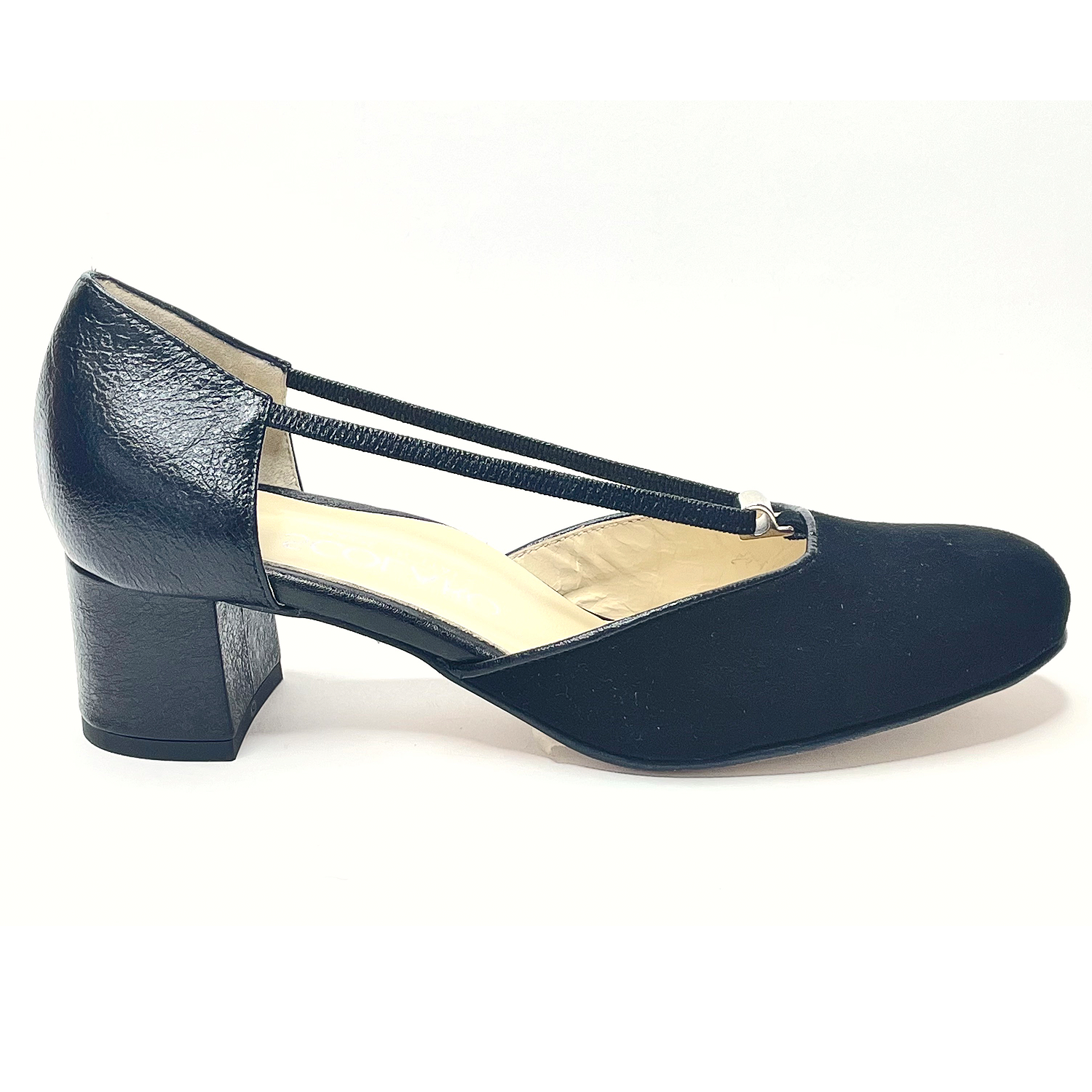 Scolaro Pumps mittlerer Absatz schwarz