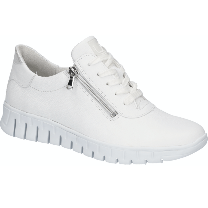 Waldläufer Sneaker weiß silber