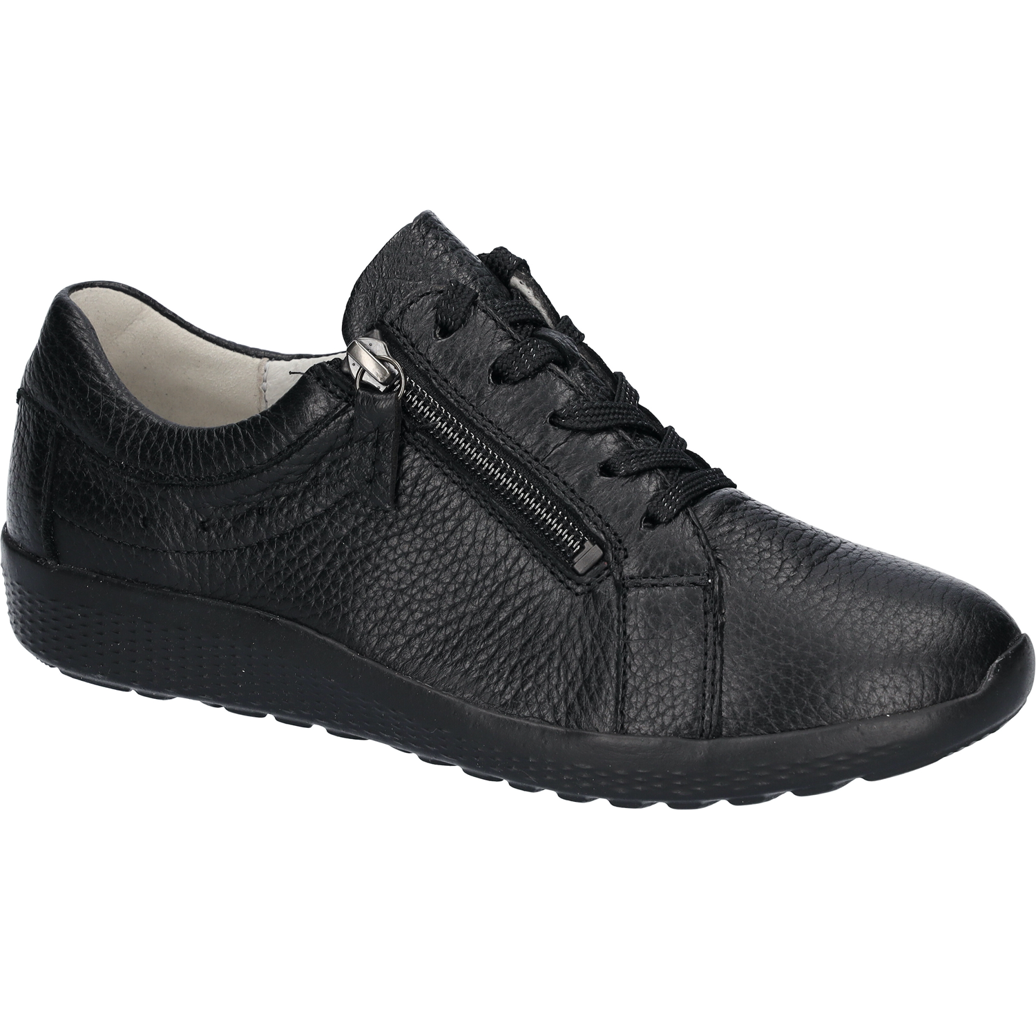 Waldläufer Halbschuh schwarz