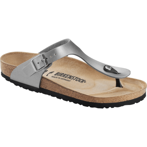 Birkenstock Gizeh Zehentrenner in Silber