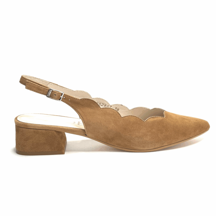 gadea slingpumps camel Blockabsatz