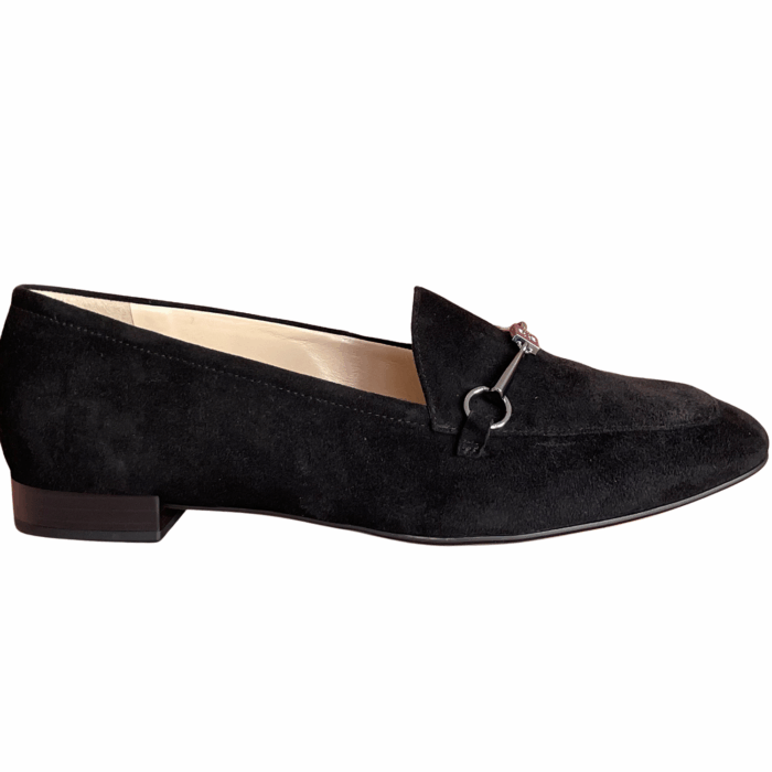 högl Loafer Velours schwarz